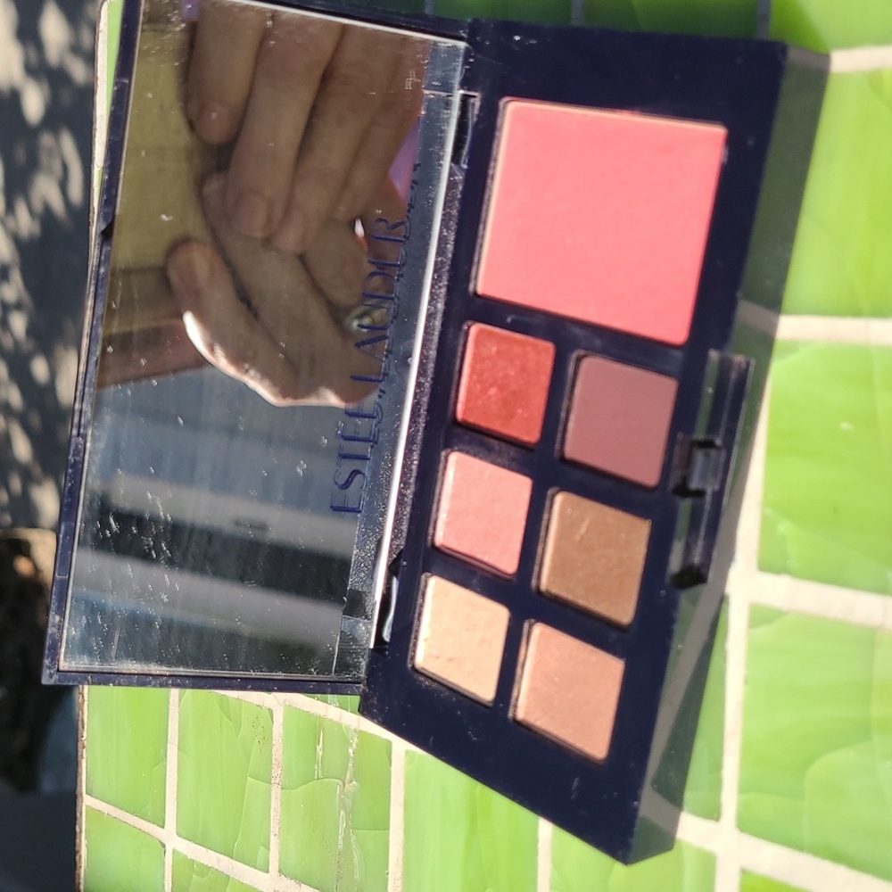 Estee Lauder Pure Color Envy Sculpting eyeshadow and blush compact NEW never use